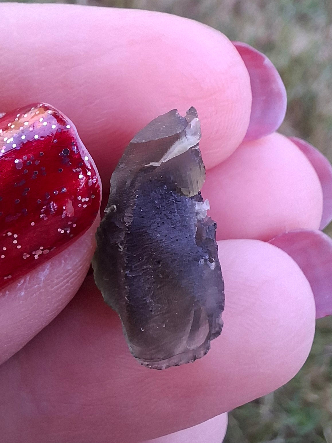 Moldavite Piece, 1.68g, Tektite (Ref: 1468)