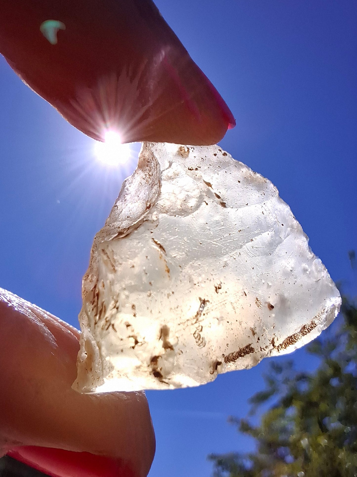 Libyan Desert Glass Piece, 7.91g, Tektite (Ref: LE8)