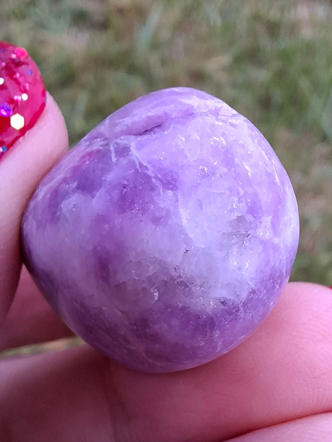 Lepidolite, Tumble Stone, Crystal (Ref: T115)