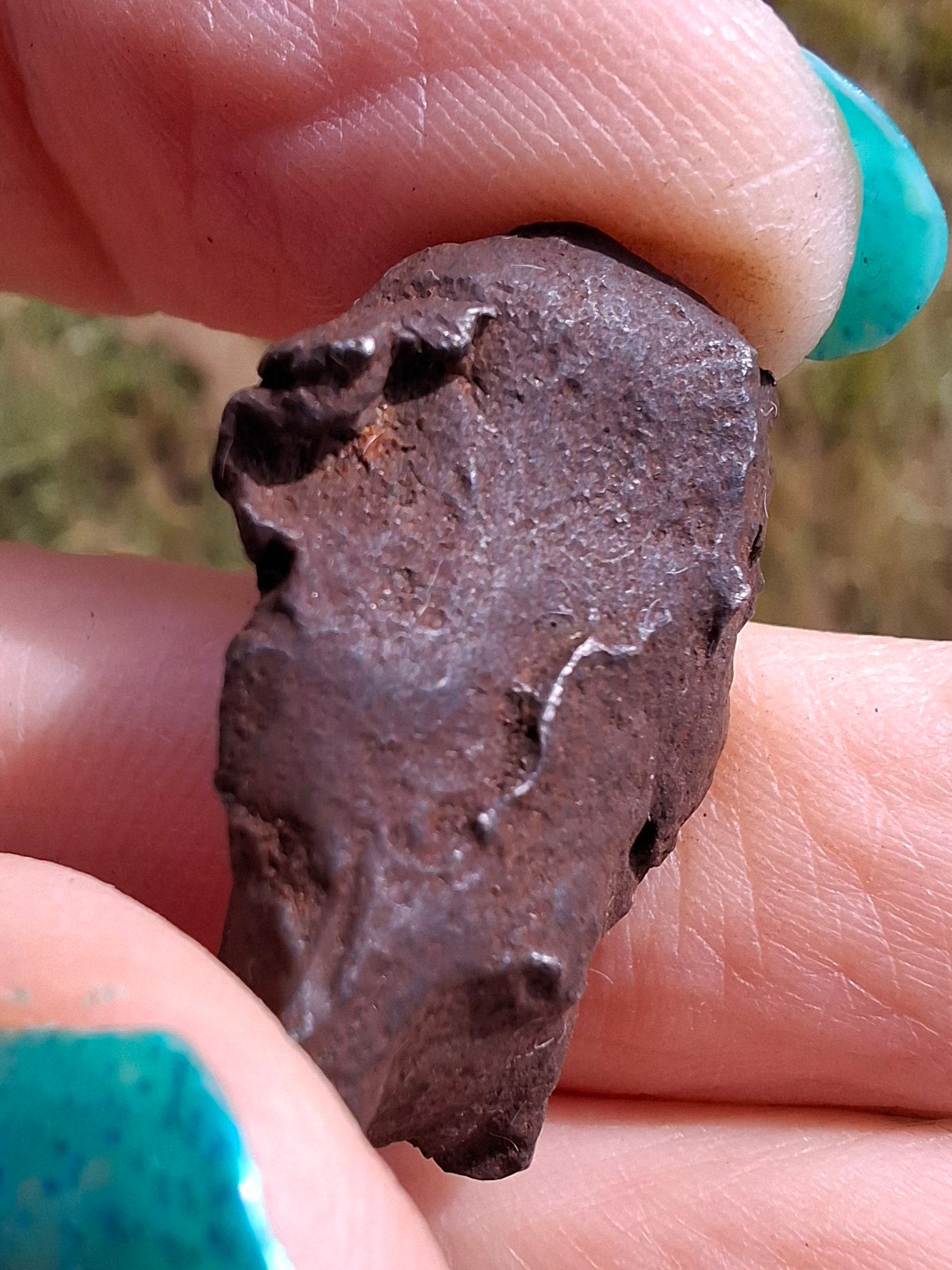Gebel Kamil Iron Meteorite, 12.80g (Ref: K33)