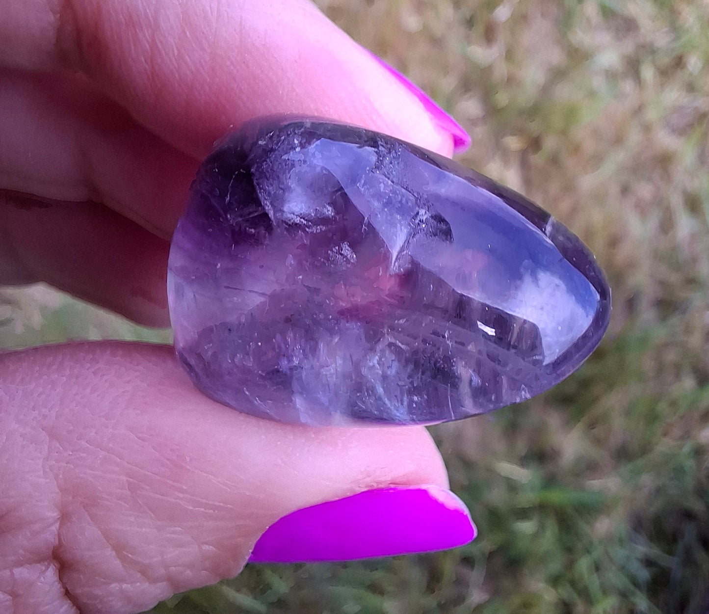Fluorite, Tumble Stone, Crystal (Ref :T46)