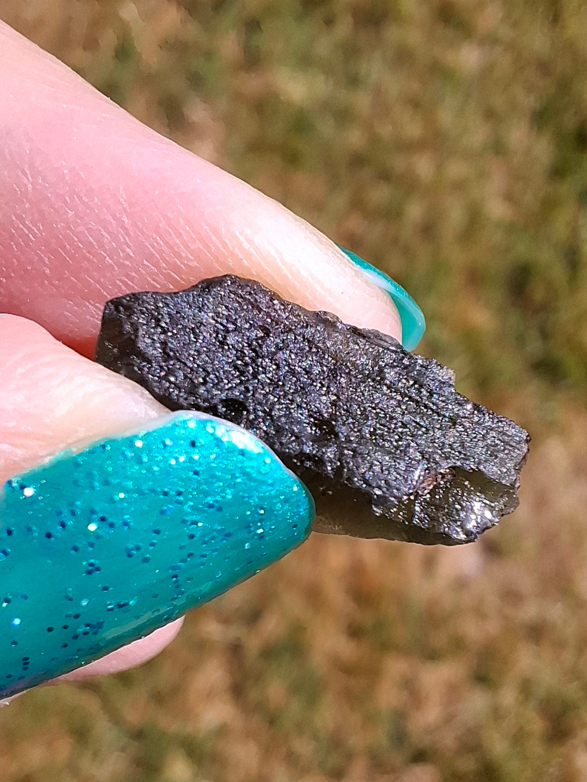 Moldavite Piece, 1.03g, Tektite (Ref: 1416)