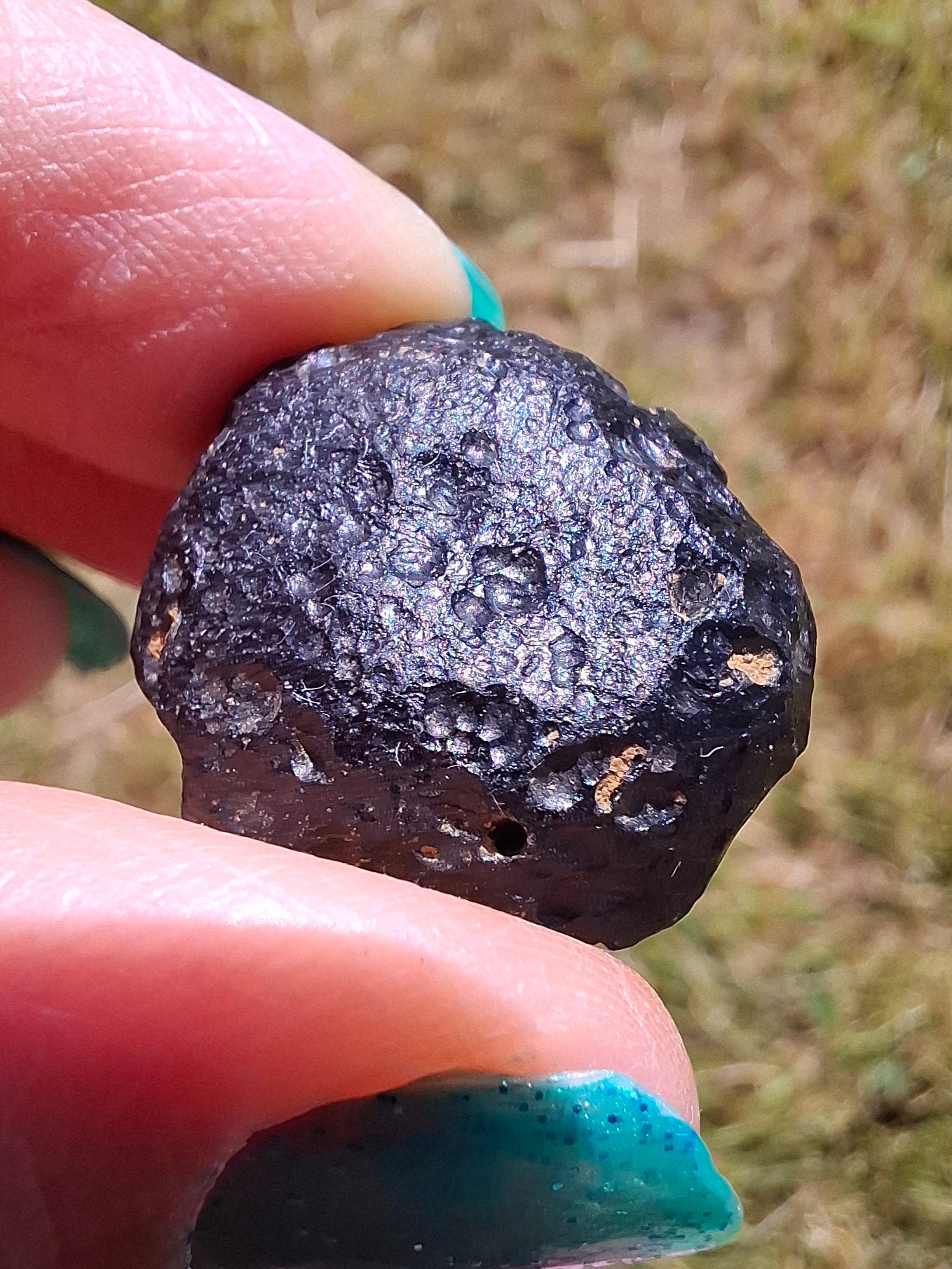 Philippinite (Rizalite), 10.64g, Tektite