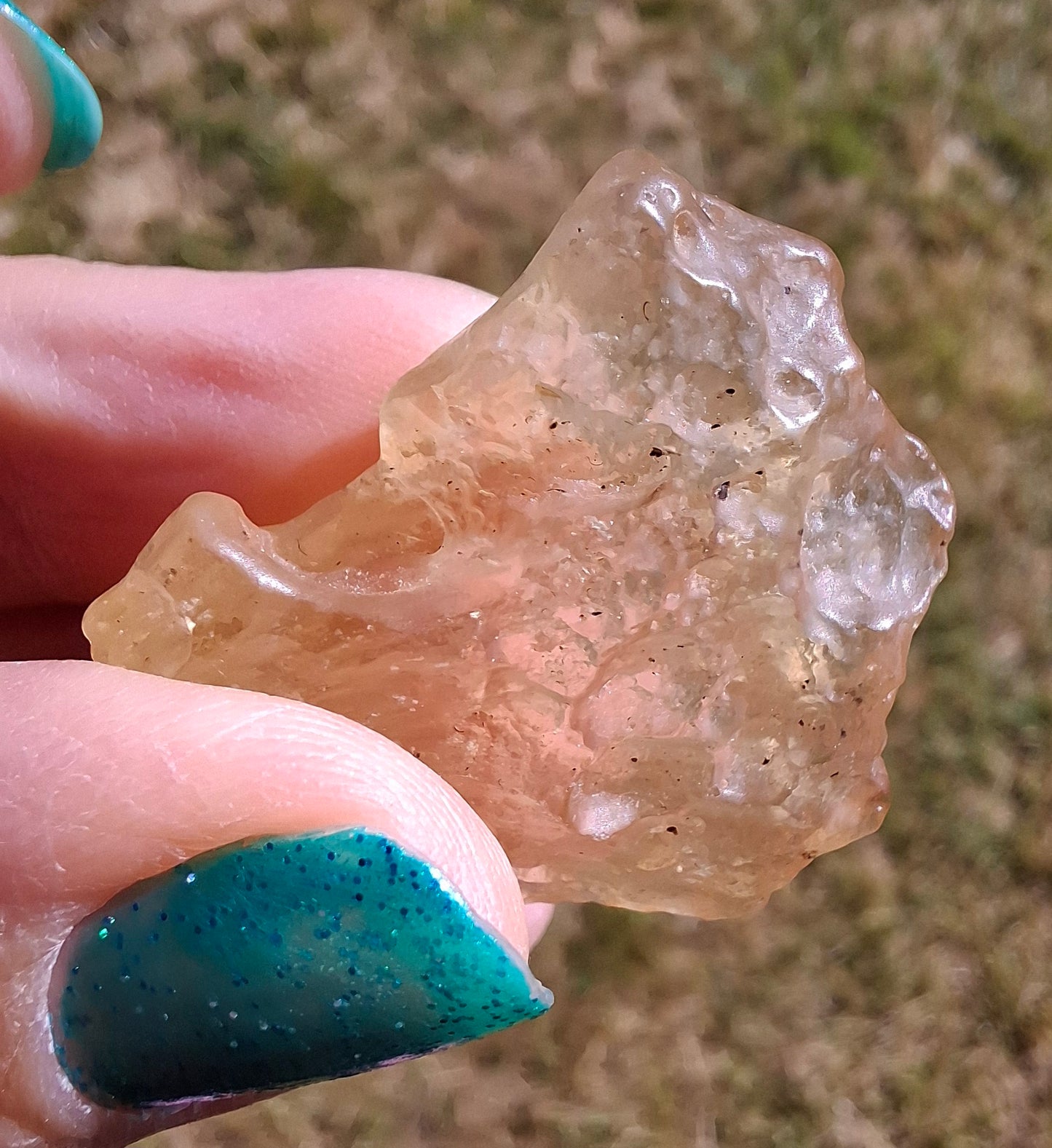 Libyan Desert Glass Piece, 10.00g, Tektite