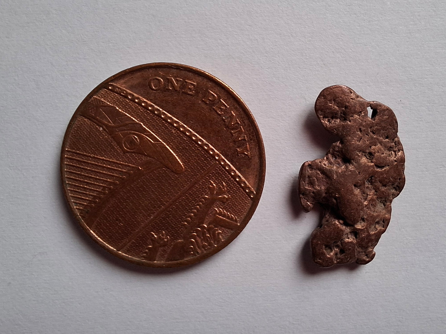 Native Copper Nugget, 1.38g, (Ref: COP9)