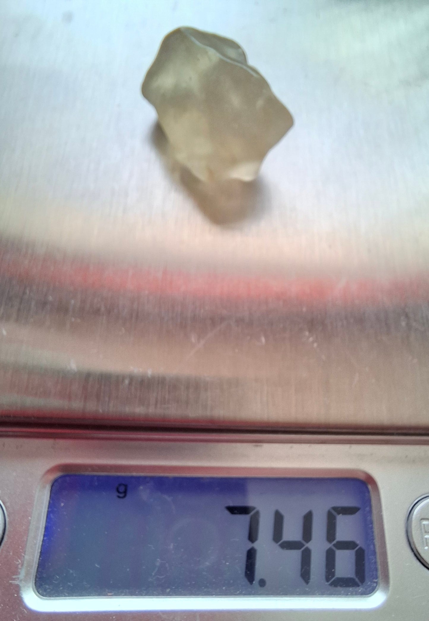 Libyan Desert Glass Piece, 7.46g, Tektite