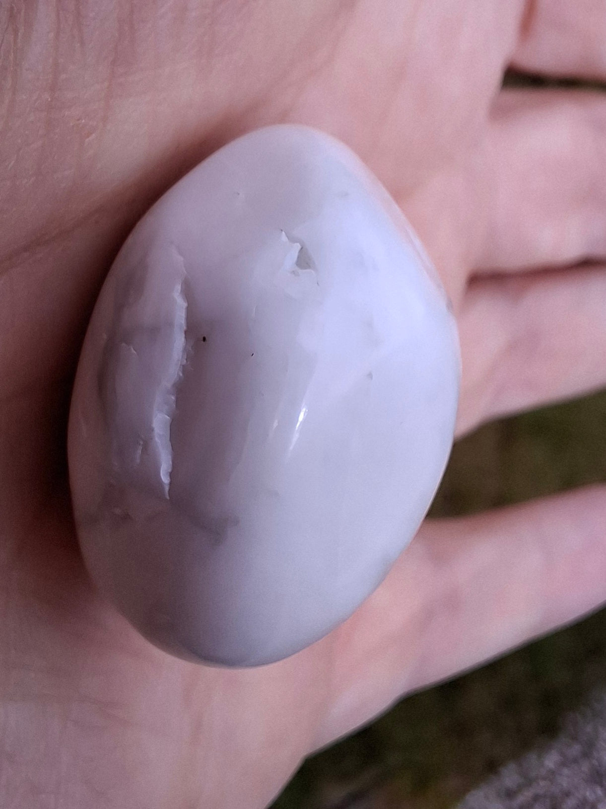 Howlite, Tumble Stone, Crystal (Ref: T38)