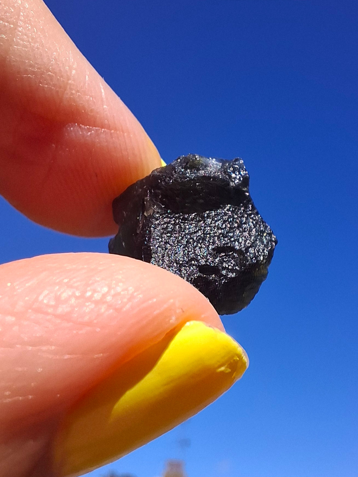 Moldavite Piece, 2.22g, Tektite (Ref: 1514)