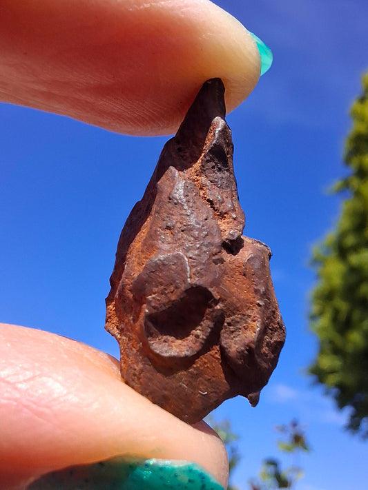 Gebel Kamil Iron Meteorite, 9.78g (Ref: K39)