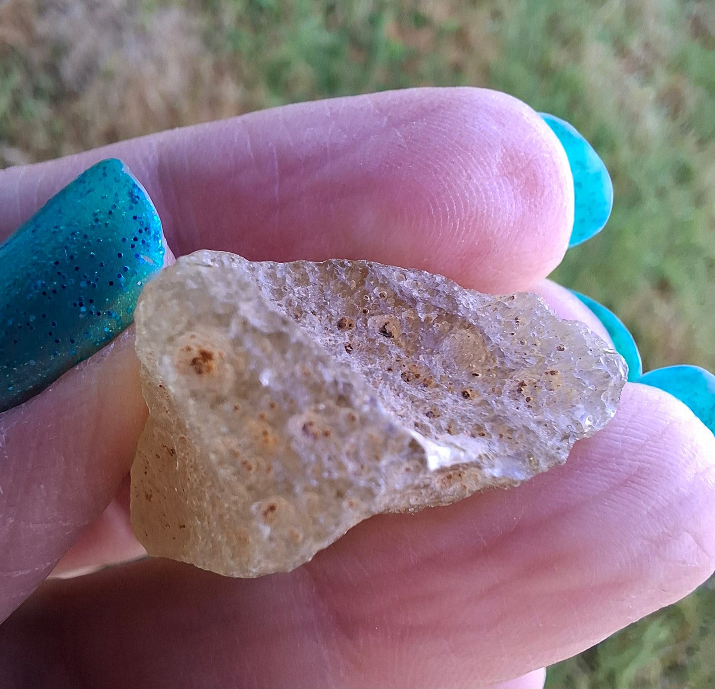 Libyan Desert Glass Piece, 10.15g, Tektite