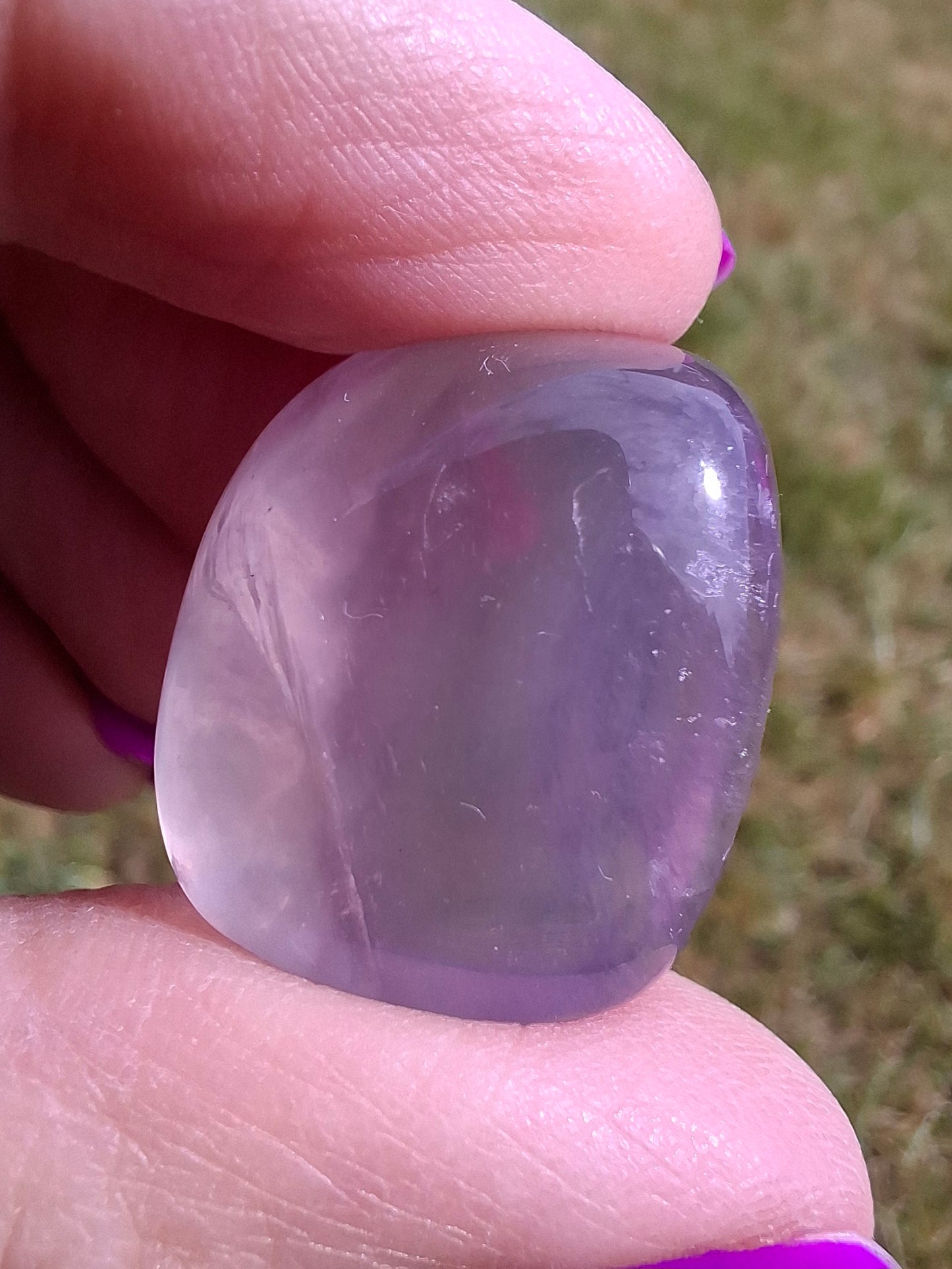 Fluorite, Tumble Stone, Crystal (Ref: T52)