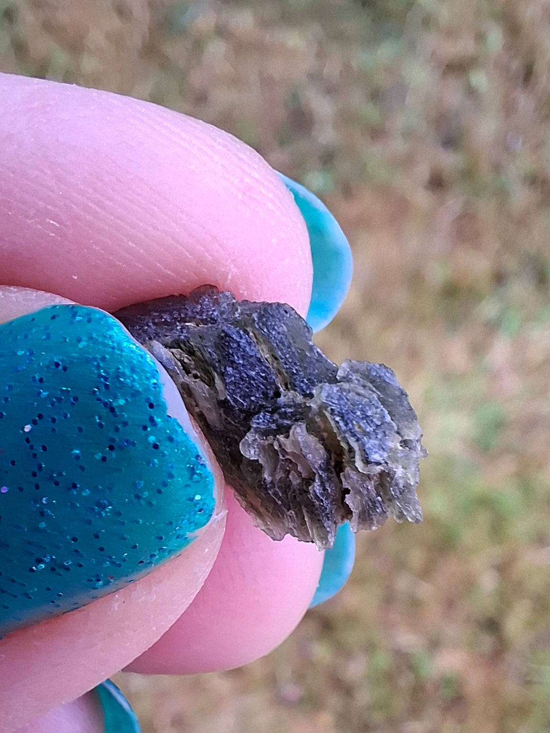 Moldavite Piece, 1.07g, Tektite (Ref: 1422)