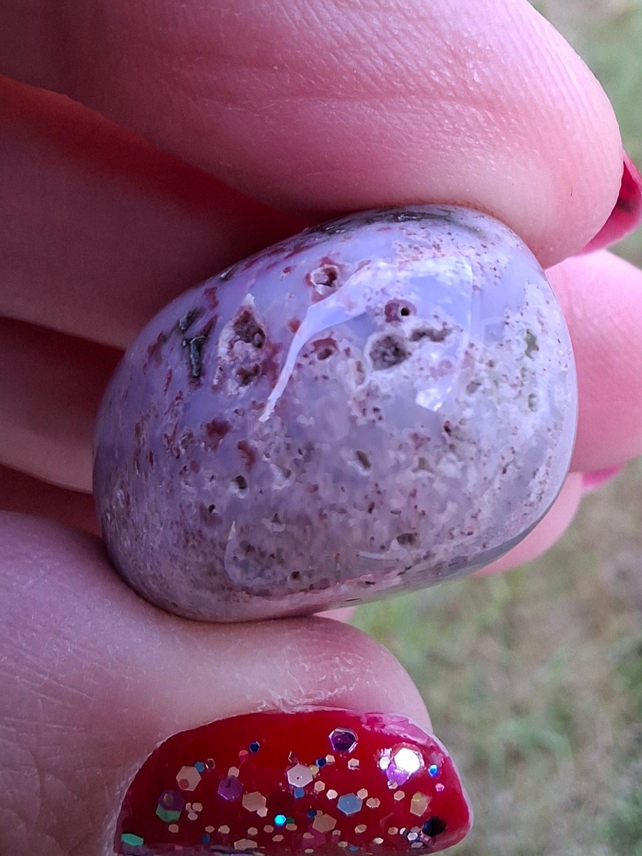 Ocean Jasper, Tumble Stone, Crystal (Ref: T203)