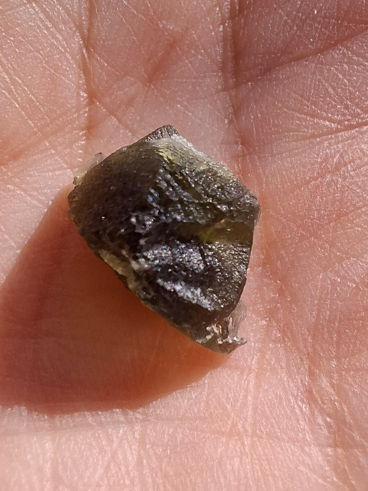 Moldavite Piece, 1.20g, Tektite (Ref: 1440)
