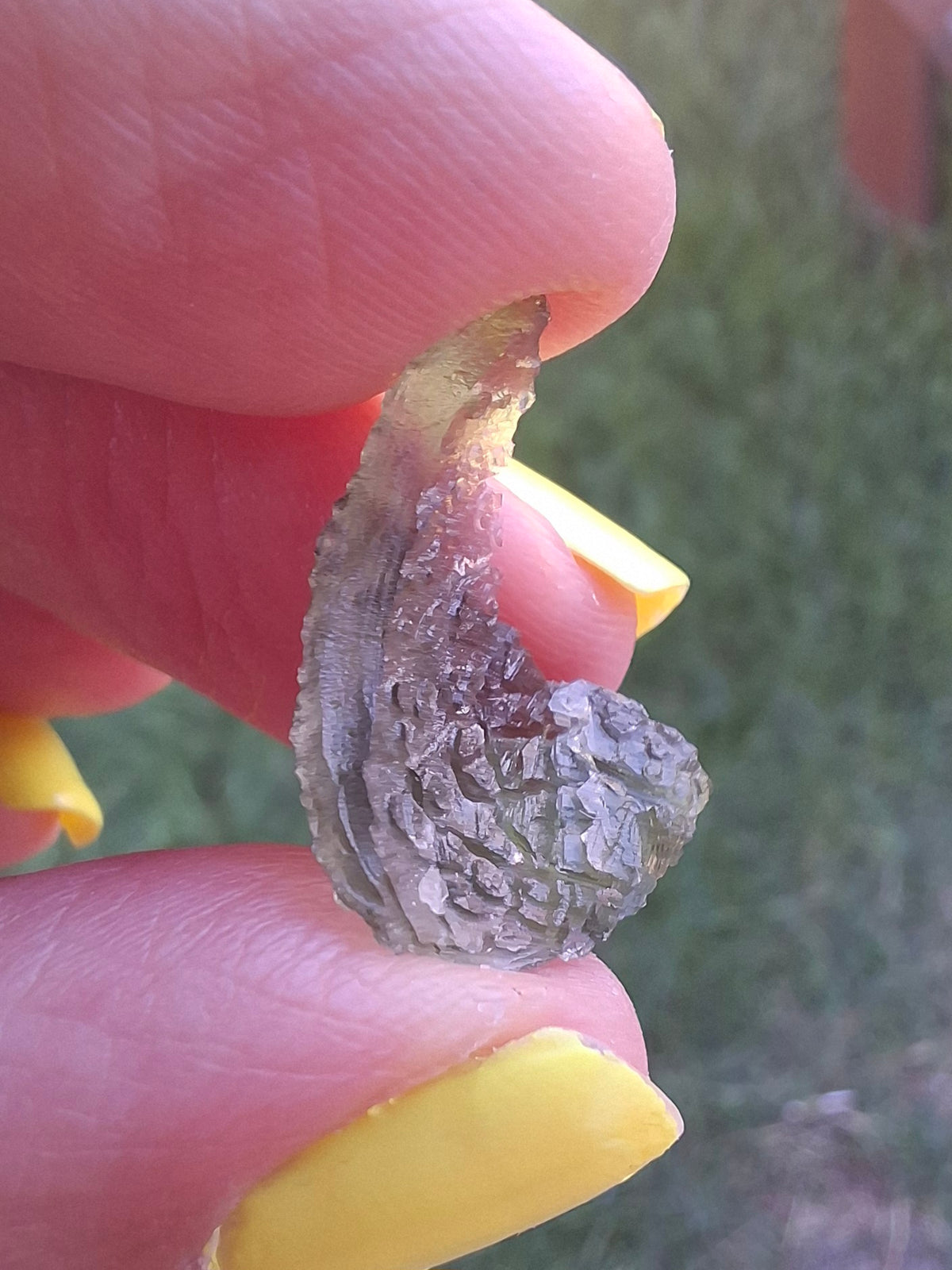 Moldavite Piece, 1.03g, Tektite (Ref: 1516)